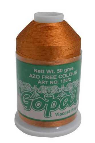 High Tenacity Gopal Viscose Embroidery Thread (Silk Thread/Y-Cone)