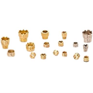 Round Brass Inserts For Cpvc Fittings