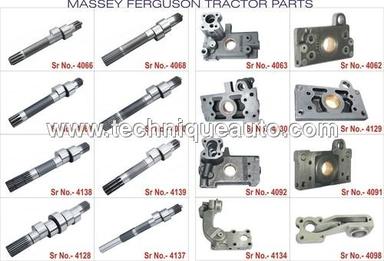 Silver And Gray Massey Ferguson Tractors Hydraulic Parts