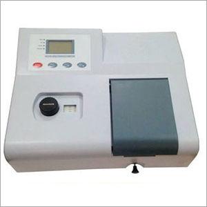 White Single Beam Uv-Vis Spectrophotometer