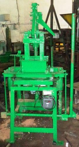 Green Vibro Press Manual Block Machine