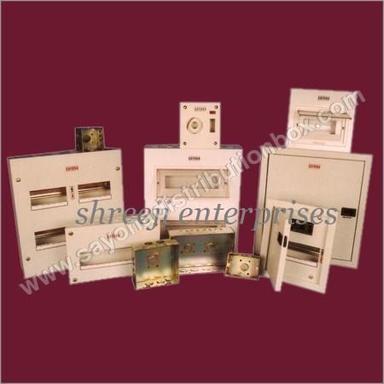 White Electrical Mcb Distribution Box