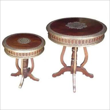 Polished Decorative Metal Stool