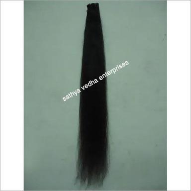 Black Indian Machine Weft Straight Hair