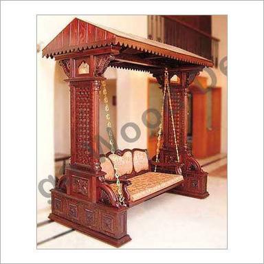 Plywood Wooden Carved Swing Jhula