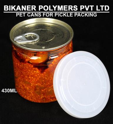 Transparent Plastic Pickle Pet Cans