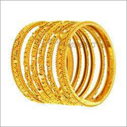 Fashionable Gold Plated Bangles