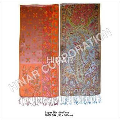Silk Scarves And Mufflers Scarf Length: Long