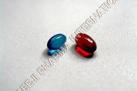 Red And Blue Alendronate Sodium