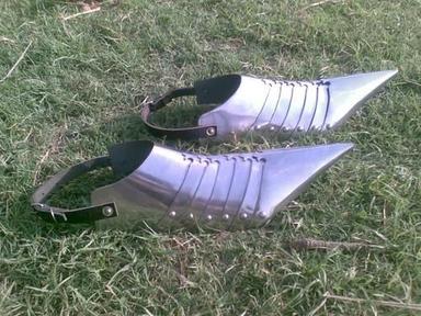 MEDIEVAL ARMOUR  GOTHIC SHOES COLLECTIBLE PROP