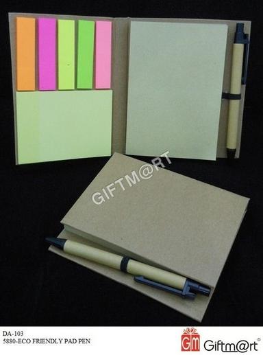 Light Green Eco Friendly Product With Pen