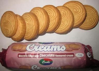 Chocolate Cream Biscuits Texture: Crispy