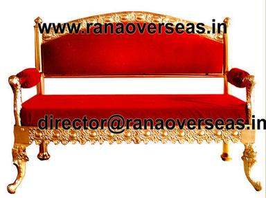 Red And Golden  Maharaja Royal Sofa Sets