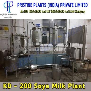 Stainless Steel Kd 80 Soya Milk Extraction Plant