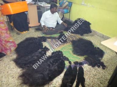 Black Artificial Human Hair