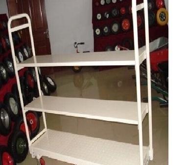 Stainless Steel And Iron Three Shelves Platform Trolley Ph1660