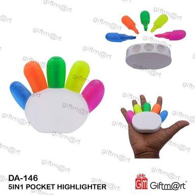 5 In1 Finger Highlighter Size: 10X10 Cm