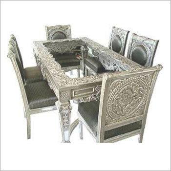 Silver Dining Room Furniture