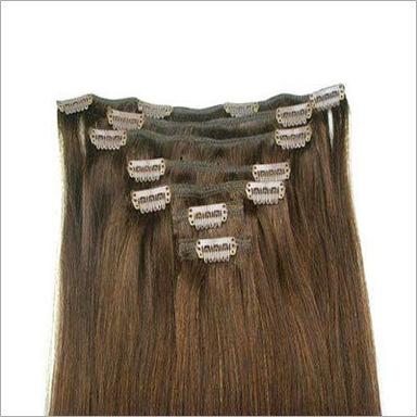 Brown Clip On Hair Extension