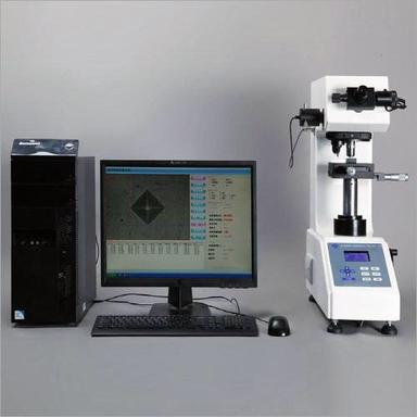 White And Black Fully Automatic Micro Hardness Tester