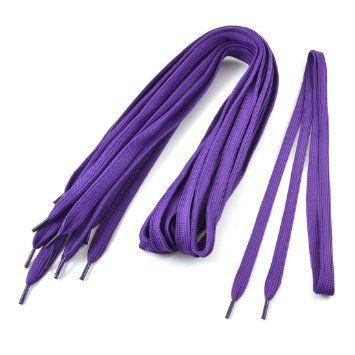 Purple Nylon Shoe Laces