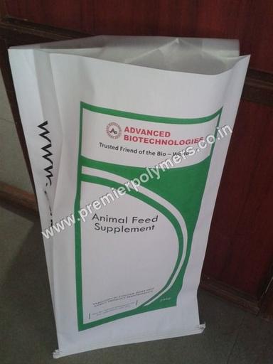 White Hdpe  Laminated Paper Bags