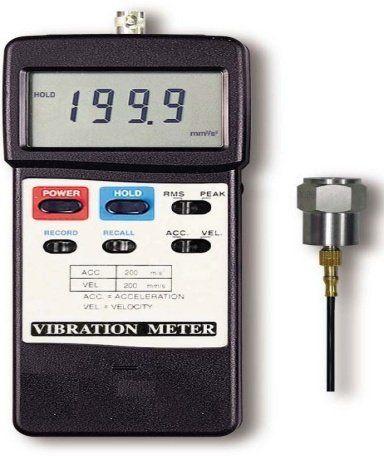 Black Viberation Testing Meter