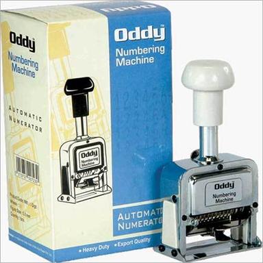 Silver Automatic Numbering Machine