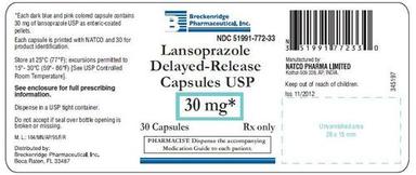  लैंसोप्राज़ोल कैप्सूल 30 मिलीग्राम सामान्य दवाएं