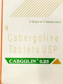  कैबगोलिन 0.25 कैबर्जोलिन टैबलेट विशिष्ट दवा