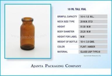 Glass Vial Hardness: Rigid