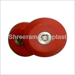 Red Industrial Pu Caster Wheels