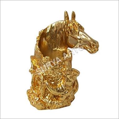 Multicolor 24K Gold Plated Horse Figurine