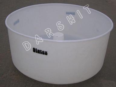 White Sintex Circular Container For Knitting