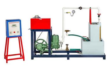 Reciprocating Pump Test Rig (With Three Prefixed Speeds) Equipment Materials: Pu