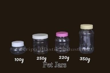 Transparent Plastic Pet Jar
