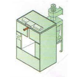 Green Powder Coating Booth