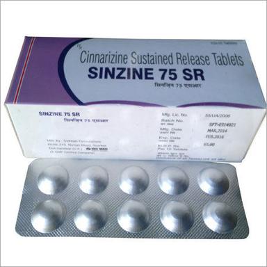Sinzine 75 Sr Tablet External Use Drugs
