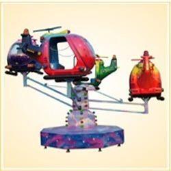 Colorful Kids Helicopter Ride On Toy