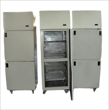 Two Door Vertical Refrigerator - Color: Sliver