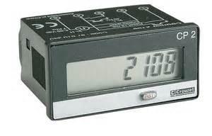 Black Cp2 Series Hour Counter