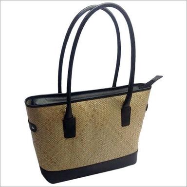 Palm Leaf Leather Bags Size: Medium Size