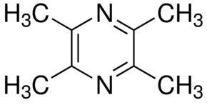 2,3,5,6-टेट्रामिथाइलपाइराज़िन C8H12N2