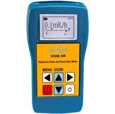 Blue And Yellow Dsm-5R Dose Rate Meter