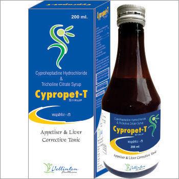 Cyproheptadine Hydrochloride Tricholine Citrate