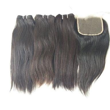 Natural Unprocessed Straight Human Hair Extensions