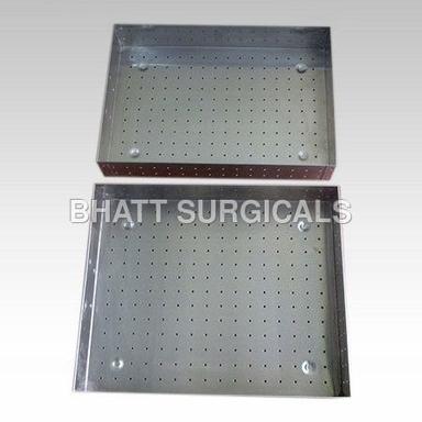 Steel Instruments Tray For Autoclave
