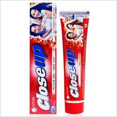 Close Up Toothpaste Color Code: Red