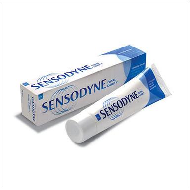 Sensodyne Toothpaste Color Code: White And Blue