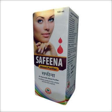 Safeena Blood Purifier Syrup Age Group: For Adults